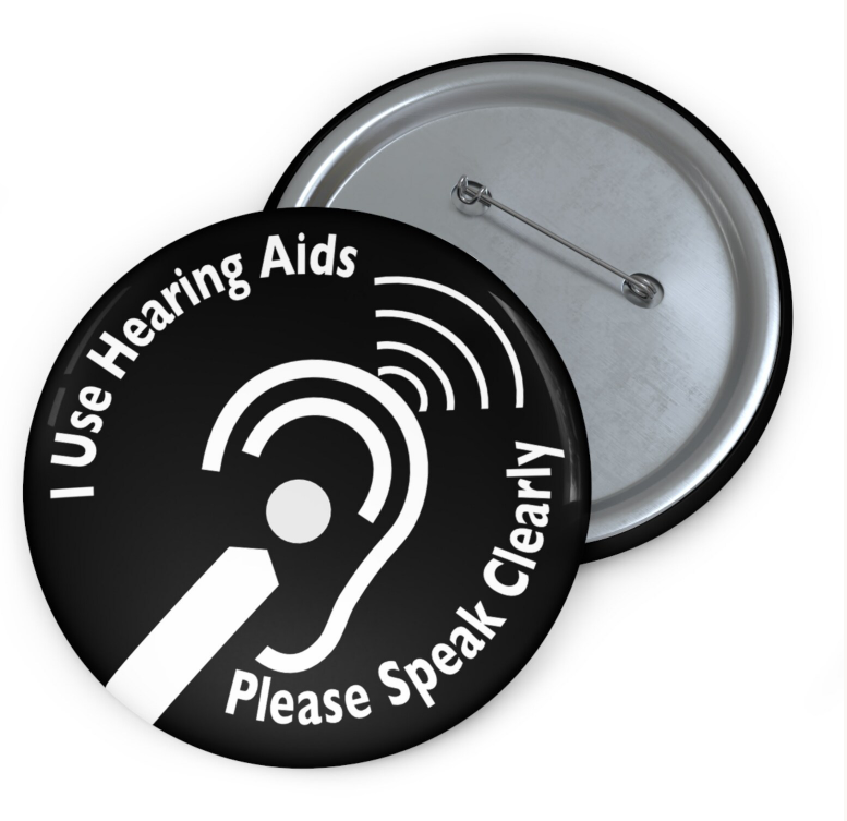 Hearing Aid Badge